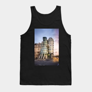 Dancing house or Fred and Ginger in Prague, Czech Republic Tank Top